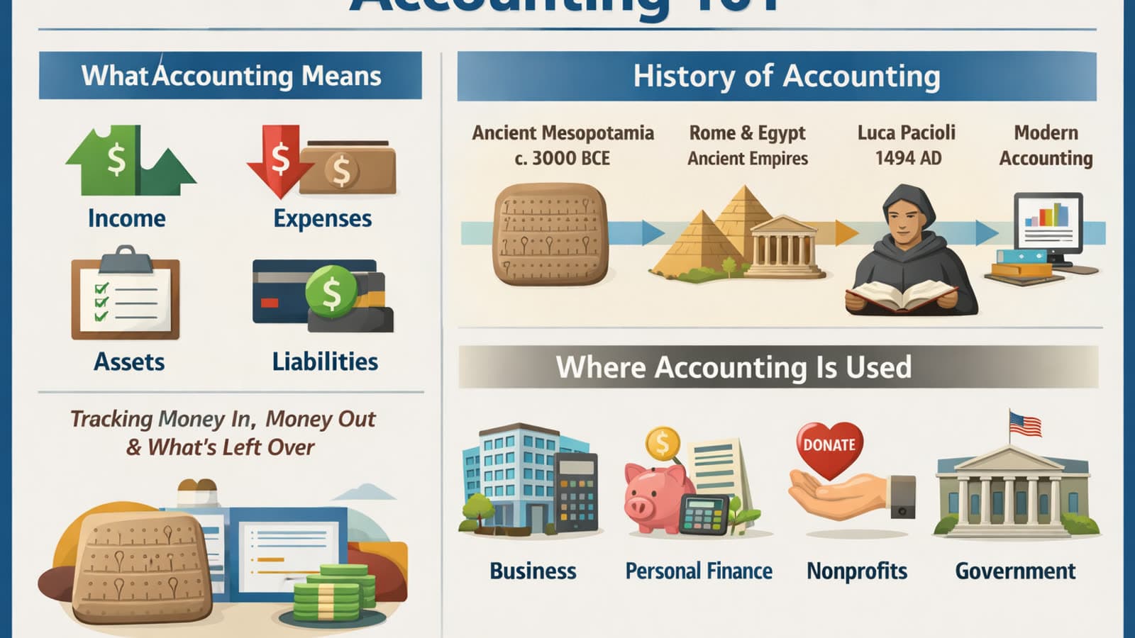 Article cover illustration: Accounting 101: Welcome to Accounting