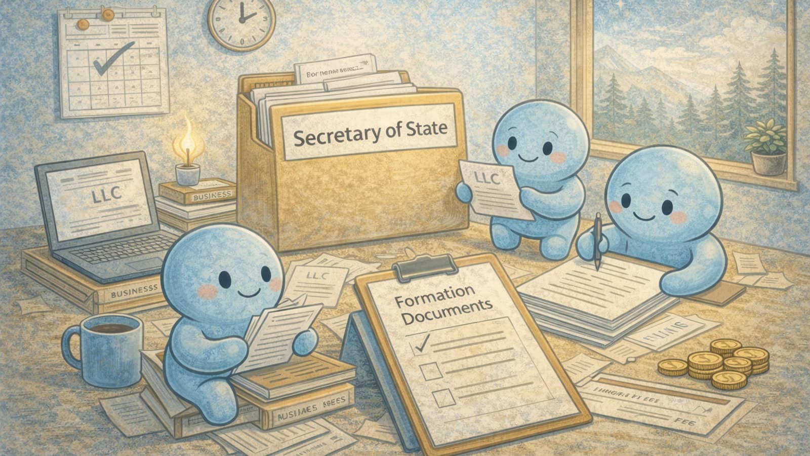 Article cover illustration: Better Business Blueprint: Step 3 – Formation